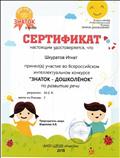 Сертификат Сертификат